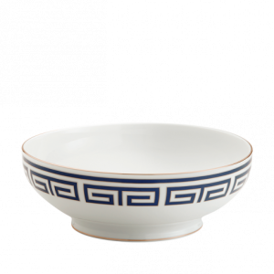 Ginori Labirinto Blue Salad Bowl - 10.5"